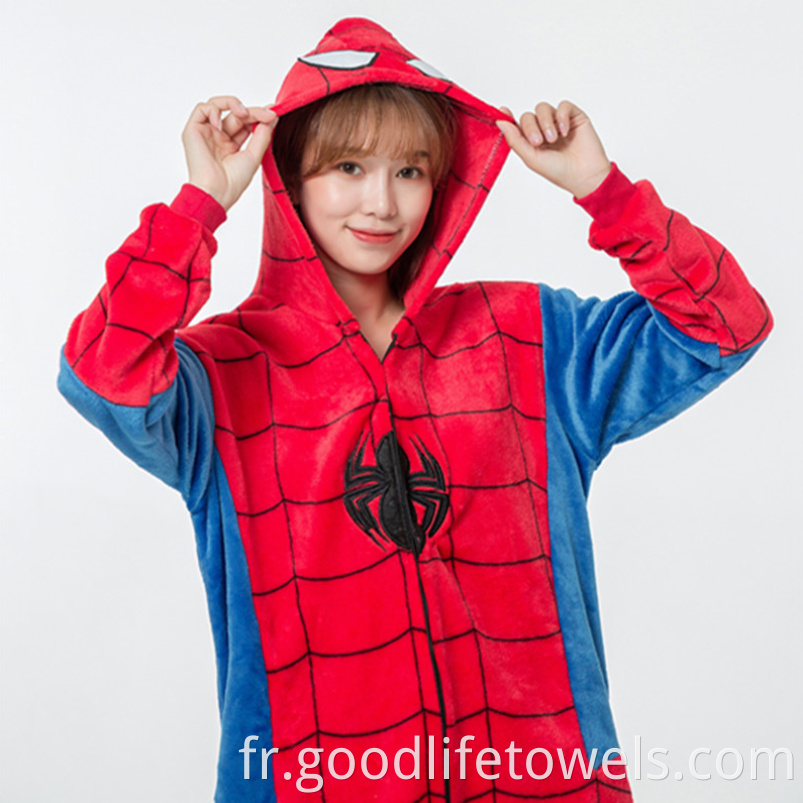 Spiderman Flannel Child Pajamas